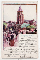 23196 / SAINT-GERMAIN-des-PRES PARIS VI Par JOBBE DUVAL 1902 à TUAUX / Revue LE MONDE MODERNE 5 Rue St BENOIT - Paris (06)