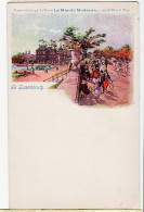23191 / PARIS VI JARDIN Le LUXEMBOURG 1900s Edité Par Revue LE MONDE MODERNE 5 Rue St BENOIT - Paris (06)