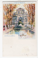 23197 / PARIS VI Fontaine MEDICIS Par FRAIPONT 1900s Editée Par Revue LE MONDE MODERNE 5 Rue St BENOIT - Paris (06)