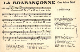 CPA La Brabanconne Chant National Belge Campenuout - Musik