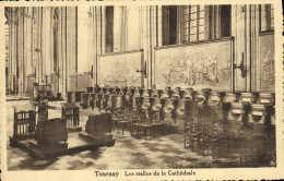 CPA Tournay Les Stalles De La Cathedrale - Tournay