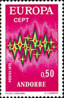 Andorre (F) Poste N** Yv:217/218 Europa Cept Spectre - Ungebraucht