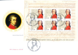 W.A. Mozart 2006. FDC. - Altri & Non Classificati