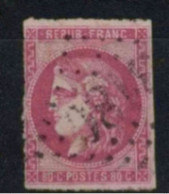 GRANDE RARETE Sur Ce N° "percé En Ligne" N°49 TBE Signé 2X - 1870 Ausgabe Bordeaux