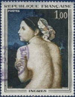 France Poste Obl Yv:1530 Mi:1597 Ingres La Baigneuse (beau Cachet Rond) - Nudes
