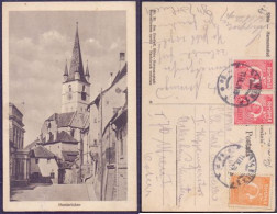 ROMANIA - SIBIU  HERMANNSTADT HUNDSTRÜCKEN - CANCELLED WITH STAMP WIEN - 1924 - Romania