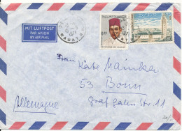 Morocco Air Mail Cover Sent To Germany 15-9-1971 (the Cover Is Light Folded) - Maroc (1956-...)