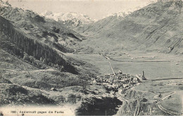 SUISSE #MK44828 ANDERMATT GEGEN DIE FURKA VUE GENERALE AERIENNE - Andermatt