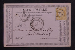 FRANCE - Carte Précurseur Pour La France - Ambulant - A étudier - M 18120 - Cartes Précurseurs