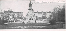 CHROMOS.AM22849.Chocolat Menier.Collection Ville.Lyon.Monument De La République.Place Carnot - Menier