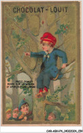 CAR-ABHP4-0679-CHROMOS - CHOCOLAT-LOUIT - PETIT POUCET MONTE SUR UN ARBRE ET APERCOIT UNE LUMIERE - Louit