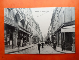 Delcampe - CPA (42) ROANNE. Rue Du Lycée.        Bt-15.845) - Roanne