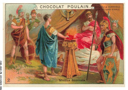 CAR-ADOP8-0627-CHROMOS - Chocolat Poulain - Mutius Scoevola - Poulain