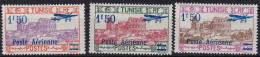 1930 TUNISIA/TUNISIE - Yvert PA N. 10/12 3 Valori MLH/* - Andere & Zonder Classificatie