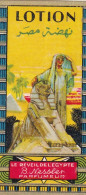 EGYPT - LE REVEIL DE L`EGYPTE RARE LOTION LABEL -  B 4 - Etiquettes