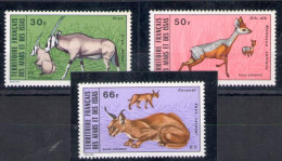 1973 Territoire Francais Afars Et Issas, Yvert Aerea 80/82 - Animali - MNH** - Andere & Zonder Classificatie