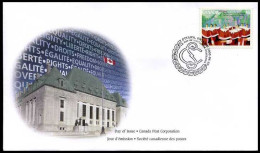 Canada - FDC -  The Supreme Court Of Canada - 1991-2000
