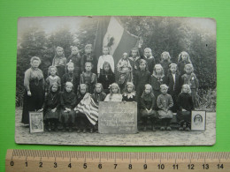 Carte Photo - Oosterloo - Oosterlo - Geel - Juin 1919 - To The Americans After The Struggle For Right At Work - Geel
