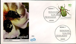 Bundespost - FDC - Für Die Jugend : Insekten - Andere & Zonder Classificatie