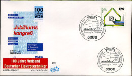 Bundespost - FDC - 100 Jahre VDE, Jubiläumskongress - Andere & Zonder Classificatie