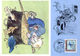 Zweden - MK -  Astrid Lindgren ""Emil In The Soup Tureen"" - Maximumkarten (MC)