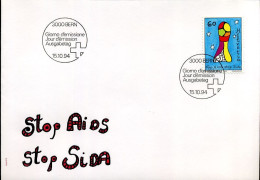 Zwitserland - FDC - Stop AIDS - FDC