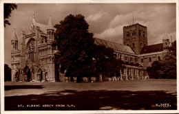 N°28855 W -cpsm St Alban Abbey From S.W. - Hertfordshire