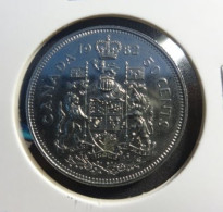 Canada 1982 SB  50 Cents UNC Mint * Coat Of Arms * - Canada