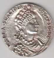 Medaglia Galla Placidia 390-450 D.C. Autore G. Bucci Arg. 800% Circolo Numismatico E Filatelico Di Ravenna Anno 1978 - Adel