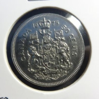 Canada 1975  50 Cents UNC Mint * Coat Of Arms * - Canada