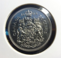 Canada 1969  50 Cents UNC Mint * Coat Of Arms * - Canada