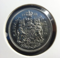 Canada 1968  50 Cents UNC Mint * Coat Of Arms * - Canada