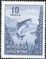 625676 HINGED ARGENTINA 1974 PESCA DEPORTIVA EN LOS PARQUES NACIONALES - Unused Stamps