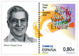 268409 MNH ESPAÑA 2011 VARGAS LLOSA - NOBEL DE LITERATURA - Ongebruikt