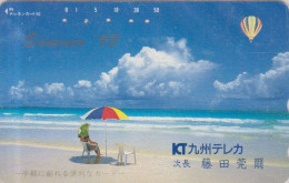 Télécarte JAPON / MD 110-567 - Plage Montgofiere - Beach Balloon JAPAN Phonecard / Summer 1993 - Japan