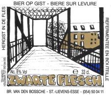 ÉTIQUETTE DE BIÉRE BELGE - Brasserie Van Den Bossche. - Bière