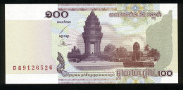 Kambodscha 2001, 100 Riels - UNC, Kassenfrisch - Cambodge