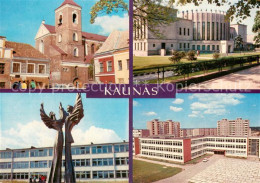 Kaunas Kowno Senamiescio Fragmentas Jaunyste MK Ciurlionio Dailes Muziejus Najaj - Lithuania