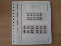 LEUCHTTURM Vordrucke Bund Markenheftchen 2000/09 SF Gebraucht (Z3290) - Vordruckblätter