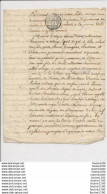 Année 1799 COLONGE Collonges Au Mont D'or FONTAINE Fontaines Sur Saône Saint Rambert ( L'ile Barbe ? ) Pompanon - Documents Historiques