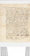 Acte Notarié Année 1735 Je Pense  à Vérifier  (  Cachet Grenoble 38 Isère  Marcellin ( Saint Marcellin ? )) - Documents Historiques