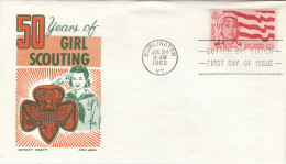 USA - 50 Years Of Girl Scouting - FDC - 1961-1970