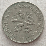 Czechoslovakia – 5 Korun 1925 - Tchécoslovaquie