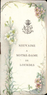 Petit Livret Religieux Neuvaine A Notre Dame De Lourdes - Documents Historiques