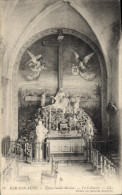 CPA Bar Sur Aube Eglise Saint Maclou Le Calvaire - Bar-sur-Aube
