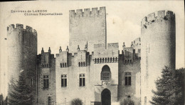CPA Langon Chateau Roquetaillade - Langon