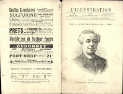 Livret Theatre L'Illustration M Got Comedie Francaise - Documents Historiques