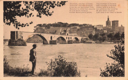 84 AVIGNON LE PONT ST BENEZET ET LE RHONE - Avignon (Palais & Pont)