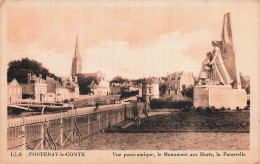 85 FONTENAY LE COMTE LE MONUMENT AUX MORTS LA PASSERELLE - Fontenay Le Comte