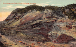 A880 Panama Canal Cucaracha Side Filling The Canal Railway Postcard - Panama